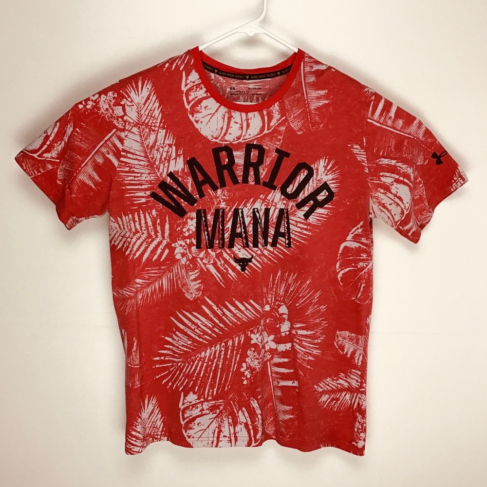Under Armour Project Rock Warrior Mana mens short sleeve tee shirt XL
